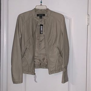NWT Kenneth Cole leather jacket